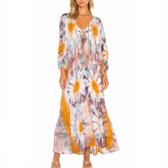 Young Fabulous & Broke Dresses & Skirts - Young Fabulous & Broke Dawn Maxi Dress in Venus Wash